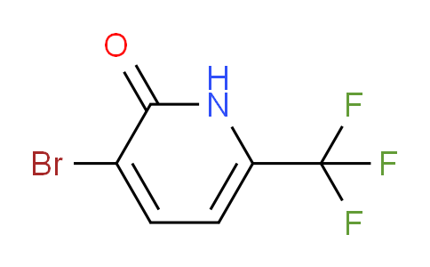 CAS No. 1214391-40-8, 3-Bromo-6-(trifluoromethyl)pyridin-2(1H)-one