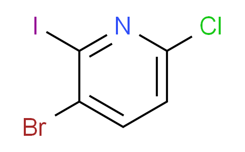 CAS No. 1211529-01-9, 3-Bromo-6-chloro-2-iodopyridine