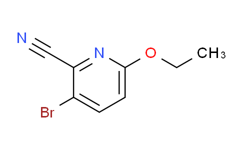 CAS No. 1353777-41-9, 3-Bromo-6-ethoxypicolinonitrile