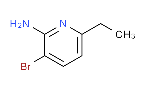 CAS No. 1823947-04-1, 3-Bromo-6-ethylpyridin-2-amine
