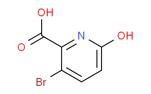CAS No. 1214332-33-8, 3-Bromo-6-hydroxypicolinic acid