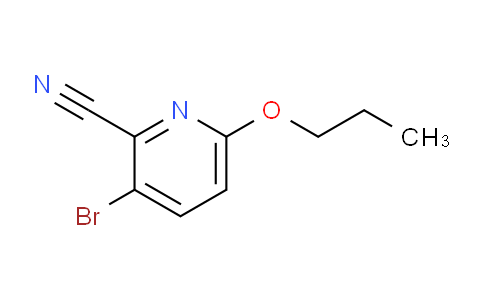 CAS No. 1353777-42-0, 3-Bromo-6-propoxypicolinonitrile