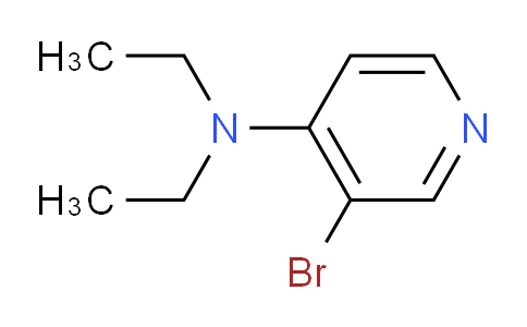 CAS No. 612086-24-5, 3-Bromo-N,N-diethylpyridin-4-amine