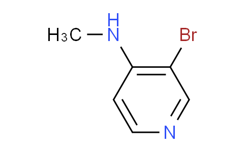 CAS No. 84539-38-8, 3-Bromo-N-methylpyridin-4-amine
