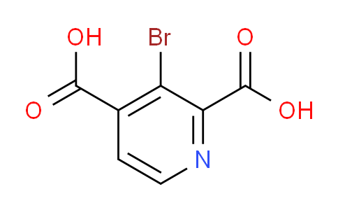 CAS No. 1222184-73-7, 3-Bromopyridine-2,4-dicarboxylic acid