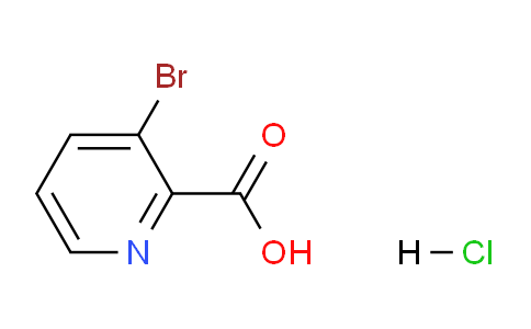 CAS No. 1403967-63-4, 3-Bromopyridine-2-carboxylic acid hydrochloride