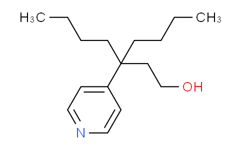 CAS No. 865075-95-2, 3-Butyl-3-(pyridin-4-yl)heptan-1-ol