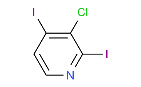 CAS No. 1188435-00-8, 3-Chloro-2,4-diiodopyridine