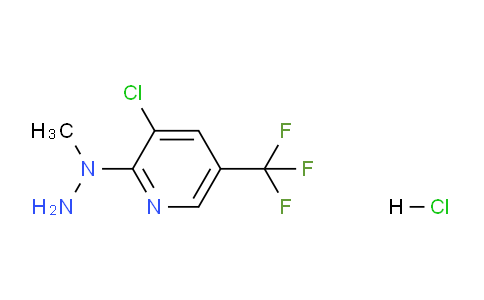 CAS No. 1049743-93-2, 3-Chloro-2-(1-methylhydrazinyl)-5-(trifluoromethyl)pyridine hydrochloride