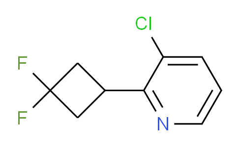 CAS No. 1355070-38-0, 3-Chloro-2-(3,3-difluorocyclobutyl)pyridine