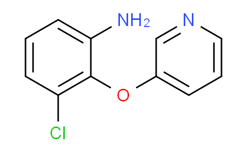 CAS No. 869945-98-2, 3-Chloro-2-(pyridin-3-yloxy)aniline