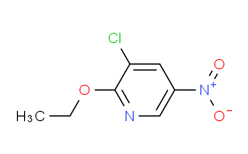 CAS No. 874492-07-6, 3-Chloro-2-ethoxy-5-nitropyridine