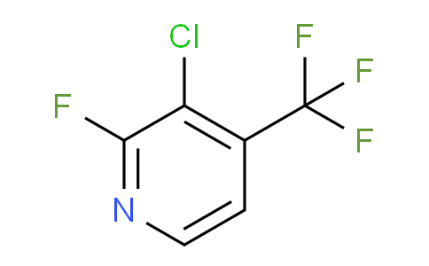 CAS No. 1227496-80-1, 3-Chloro-2-fluoro-4-(trifluoromethyl)pyridine