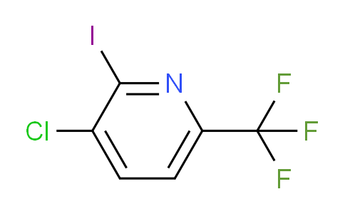 CAS No. 823221-96-1, 3-Chloro-2-iodo-6-(trifluoromethyl)pyridine