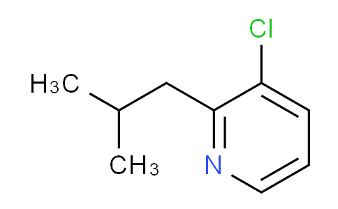 CAS No. 1355066-88-4, 3-Chloro-2-isobutylpyridine