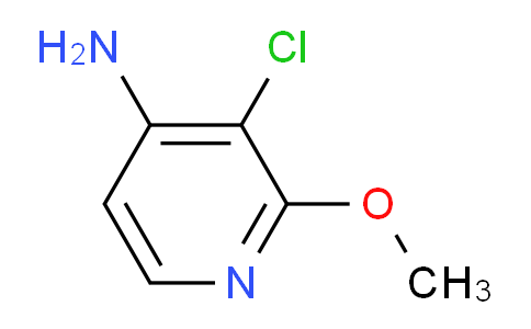 CAS No. 1190198-20-9, 3-Chloro-2-methoxy-4-pyridinamine