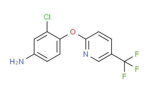 CAS No. 72045-93-3, 3-Chloro-4-((5-(trifluoromethyl)pyridin-2-yl)oxy)aniline