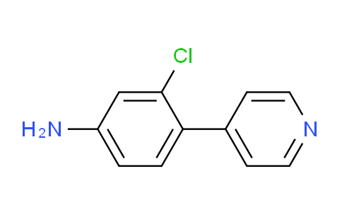 CAS No. 215949-71-6, 3-Chloro-4-(pyridin-4-yl)aniline