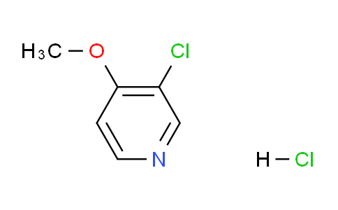 CAS No. 861024-97-7, 3-Chloro-4-methoxypyridine hydrochloride