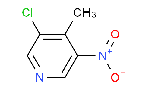 CAS No. 1803600-33-0, 3-Chloro-4-methyl-5-nitropyridine