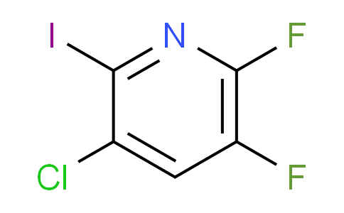 CAS No. 406676-37-7, 3-Chloro-5,6-difluoro-2-iodopyridine