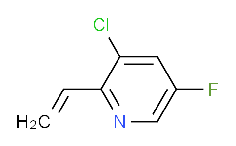 CAS No. 1374652-40-0, 3-Chloro-5-fluoro-2-vinylpyridine