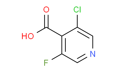 CAS No. 514798-03-9, 3-Chloro-5-fluoroisonicotinic acid