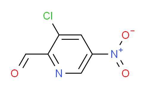 CAS No. 141238-22-4, 3-Chloro-5-nitropicolinaldehyde