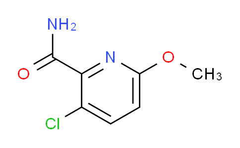 CAS No. 1257535-44-6, 3-Chloro-6-methoxypicolinamide