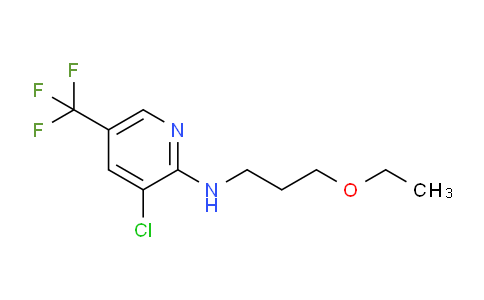 CAS No. 1040309-94-1, 3-Chloro-N-(3-ethoxypropyl)-5-(trifluoromethyl)pyridin-2-amine