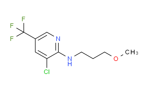CAS No. 338406-33-0, 3-Chloro-N-(3-methoxypropyl)-5-(trifluoromethyl)pyridin-2-amine