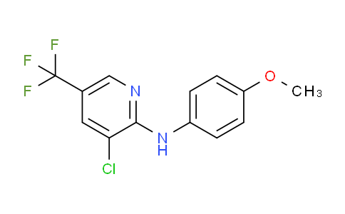 DY657179 | 581792-51-0 | 3-Chloro-N-(4-methoxyphenyl)-5-(trifluoromethyl)pyridin-2-amine