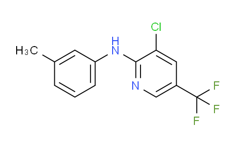 CAS No. 1219957-76-2, 3-Chloro-N-(m-tolyl)-5-(trifluoromethyl)pyridin-2-amine