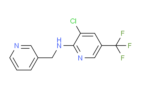 CAS No. 243644-08-8, 3-Chloro-N-(pyridin-3-ylmethyl)-5-(trifluoromethyl)pyridin-2-amine