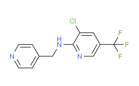 CAS No. 1040046-12-5, 3-Chloro-N-(pyridin-4-ylmethyl)-5-(trifluoromethyl)pyridin-2-amine