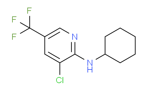 CAS No. 1041565-07-4, 3-Chloro-N-cyclohexyl-5-(trifluoromethyl)pyridin-2-amine