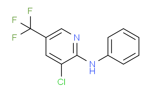 CAS No. 1163681-50-2, 3-Chloro-N-phenyl-5-(trifluoromethyl)pyridin-2-amine