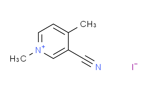 CAS No. 61327-46-6, 3-Cyano-1,4-dimethylpyridin-1-ium iodide