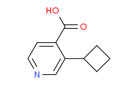 CAS No. 1774897-01-6, 3-Cyclobutylisonicotinic acid