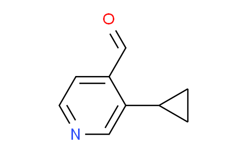 CAS No. 1063960-86-0, 3-Cyclopropylisonicotinaldehyde