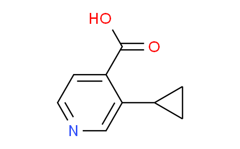 CAS No. 1256785-01-9, 3-Cyclopropylisonicotinic acid