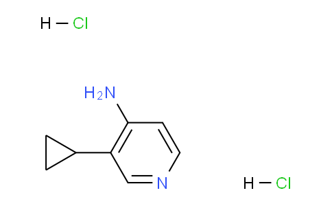 CAS No. 1707580-80-0, 3-Cyclopropylpyridin-4-amine dihydrochloride