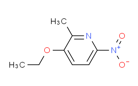 CAS No. 73101-78-7, 3-Ethoxy-2-methyl-6-nitropyridine