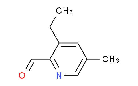 CAS No. 1289014-03-4, 3-Ethyl-5-methylpicolinaldehyde