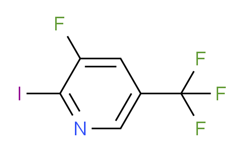 CAS No. 1214365-91-9, 3-Fluoro-2-iodo-5-(trifluoromethyl)pyridine