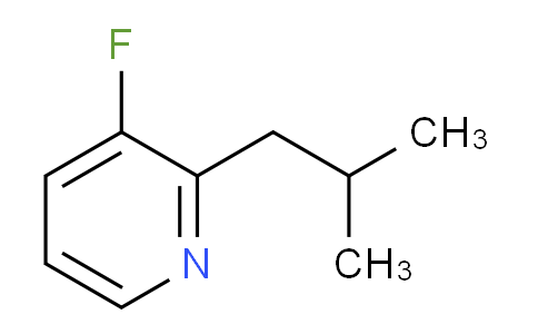 CAS No. 2385678-13-5, 3-Fluoro-2-isobutylpyridine