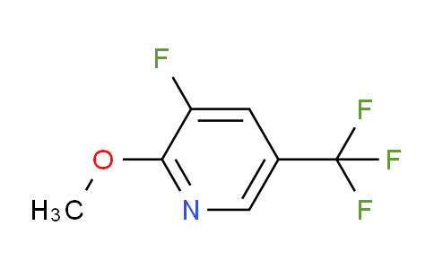 CAS No. 1138011-20-7, 3-Fluoro-2-methoxy-5-(trifluoromethyl)pyridine