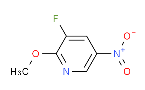 CAS No. 1279814-95-7, 3-Fluoro-2-methoxy-5-nitropyridine