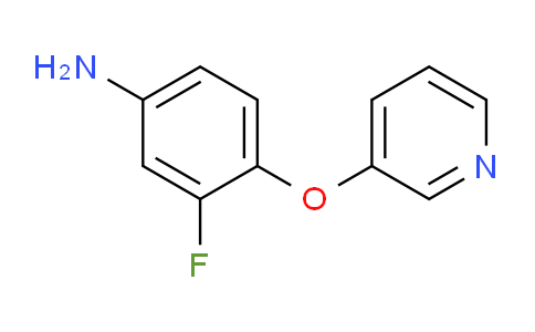 CAS No. 742682-78-6, 3-Fluoro-4-(pyridin-3-yloxy)aniline