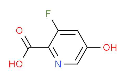 CAS No. 1256806-53-7, 3-Fluoro-5-hydroxypicolinic acid